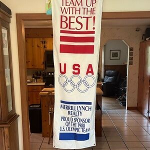1988 Summer Olympics Banner